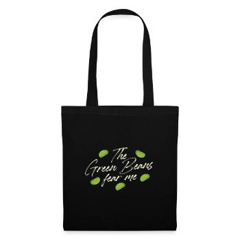 La casserole de haricots verts Fear Me Green Bean - Sac en tissu - noir - Devant