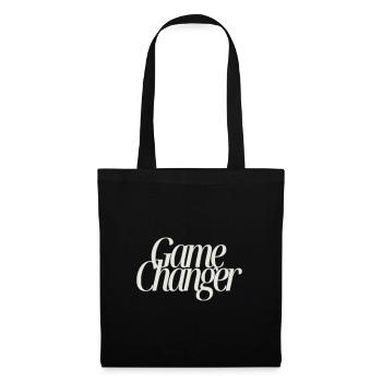 Game Changer - Stoffbeutel - Schwarz - Vorne