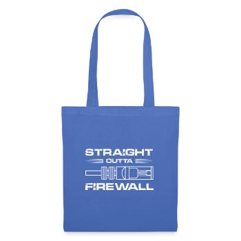 Pare-feu Conception pour un réseau - Sac en tissu - bleu pâle - Devant