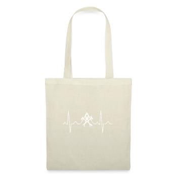 Spengler Plumber Guild Signe Heartbeat - Sac en tissu - nature - Devant