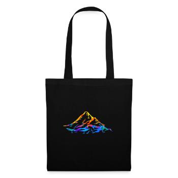 Mountain Mountains Alps Gift - Tote Bag - black - Front