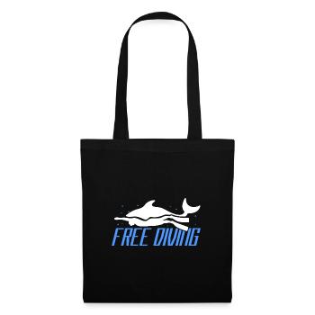 Plongée libre Apnée Plongeur Plongée en apnée Plongée profonde - Sac en tissu - noir - Devant
