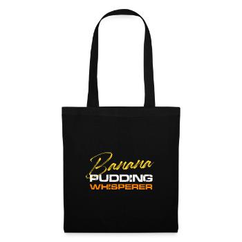 Banana Pudding Whisperer Dessert Making - Stoffbeutel - Schwarz - Vorne