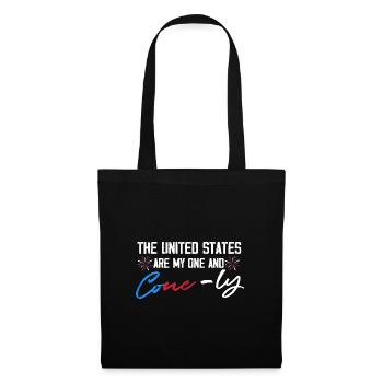 the united states are my one and conely Design - Stoffbeutel - Schwarz - Vorne