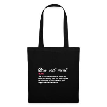 Skinvestment Beauty Therapist Facialist Skin - Tote Bag - black - Front