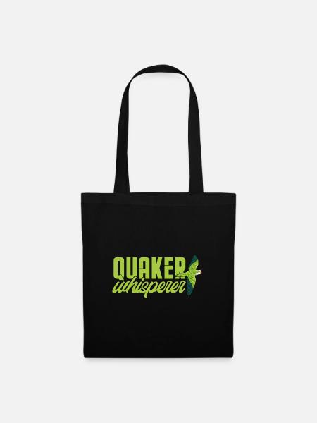 Quaker whisperer Quaker parrot lover - Stoffbeutel - Schwarz