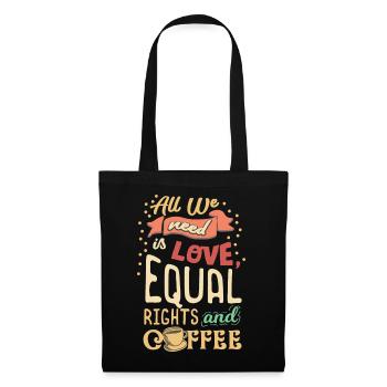 LGBTLGBTQ Rainbow Gay Lesbian Gift - Tote Bag - black - Front