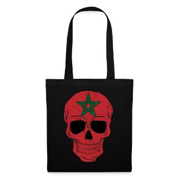 Maroc - Sac en tissu - noir - Devant