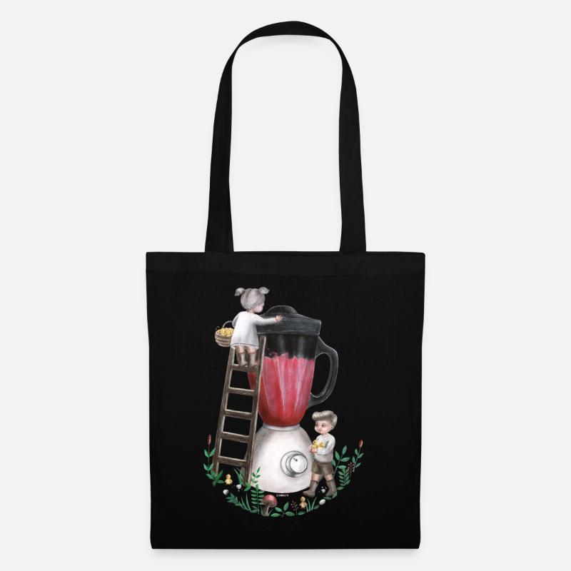 The Smoothie Makers - Kunst für Tierrechte - Stoffbeutel - Schwarz