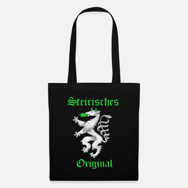 Steiermark - Stoffbeutel - Schwarz