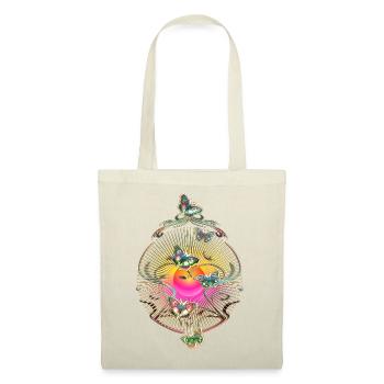 Butterflies Flourishes Tendrils Sun Pattern - Tote Bag - nature - Front