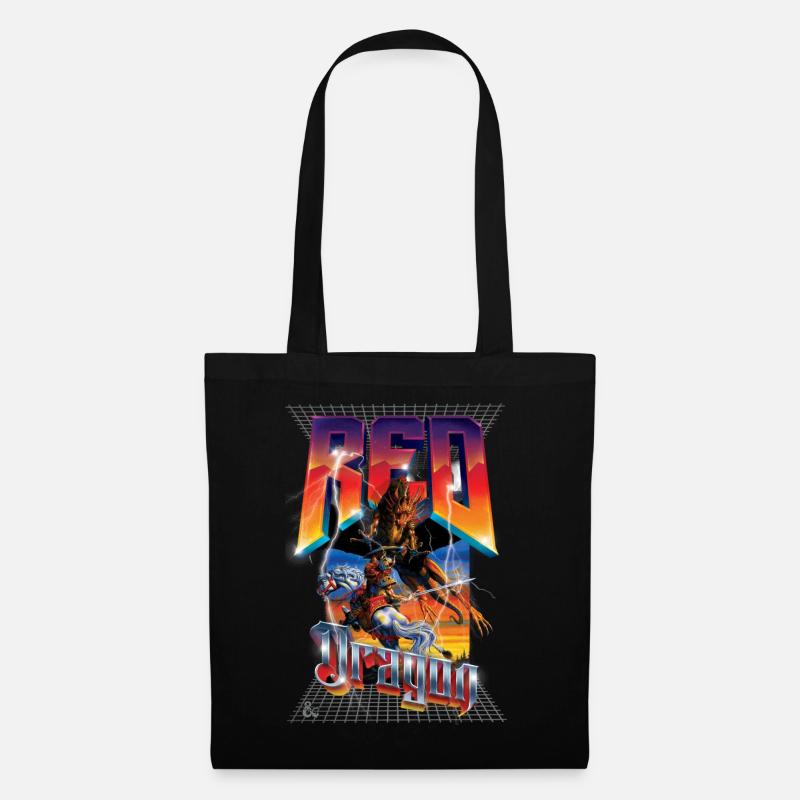 Dungeons And Dragons Red Dragon 3 Dimensional - Tote Bag - black