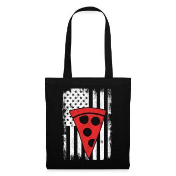 U.S. Pizza - Tote Bag - black - Front