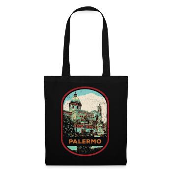 Exploration sicilienne : Palerme authentique - Sac en tissu - noir - Devant