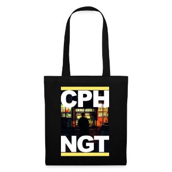 CPHNGT - Stoffbeutel - Schwarz - Vorne