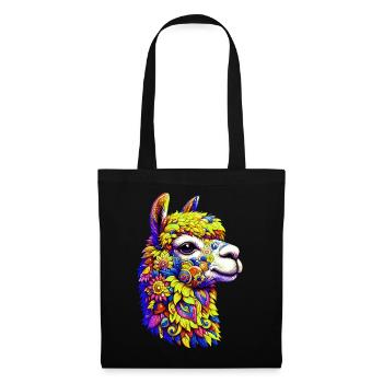 Alpaga - Sac en tissu - noir - Devant