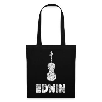 Gift for Edwin - Tote Bag - black - Front