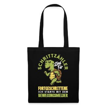 Pedometer? I use the motion detector - Tote Bag - black - Front
