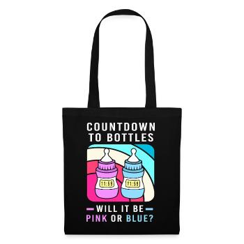 Gender Reveal New Year's Eve New Year New Year - Tote Bag - black - Front
