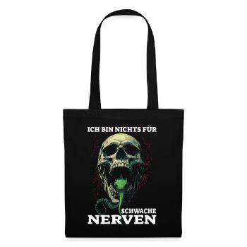 I'm not for the faint of heart - Tote Bag - black - Front