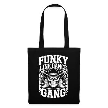 Funky Line Dance Gang - Tote Bag - black - Front