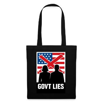 Govt Lies - Tote Bag - black - Front