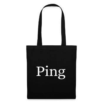 Ping - Tote Bag - black - Front