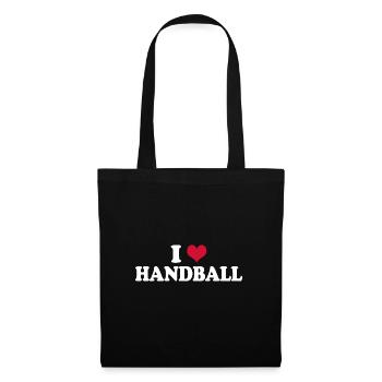 I Love Handball - Tote Bag - black - Front