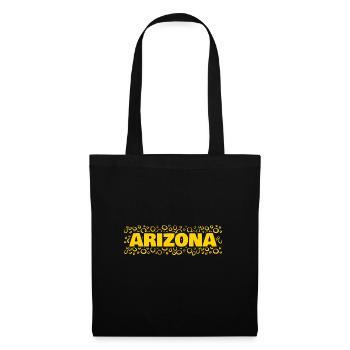 First name Arizona - Tote Bag - black - Front