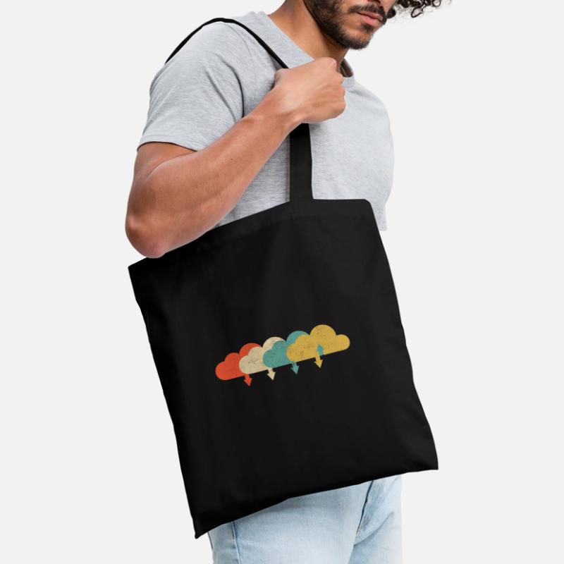 Vintage DevOps Engineer Cloud Computing Tote Bag