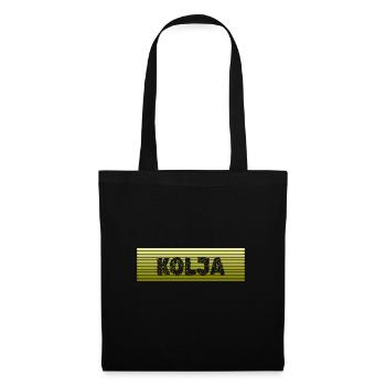 Cadeau pour Kolja - Sac en tissu - noir - Devant