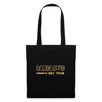 Sarcastique 1968 - Sac en tissu - noir - Devant
