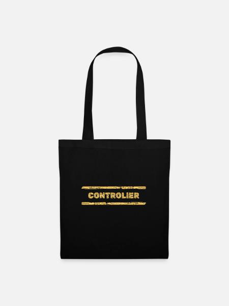 Beruf Controller - Stoffbeutel - Schwarz