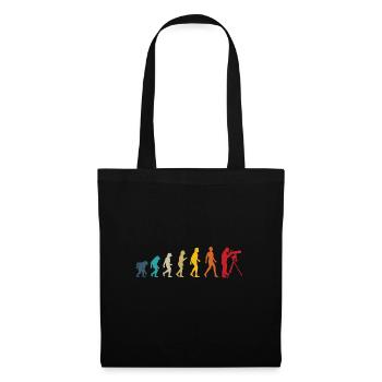 Astro photographer evolution astrophotography - Tote Bag - black - Front