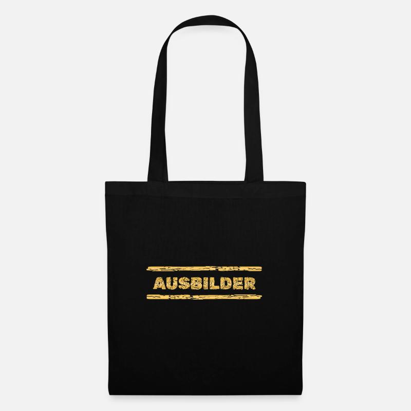 Beruf Ausbilder - Stoffbeutel - Schwarz