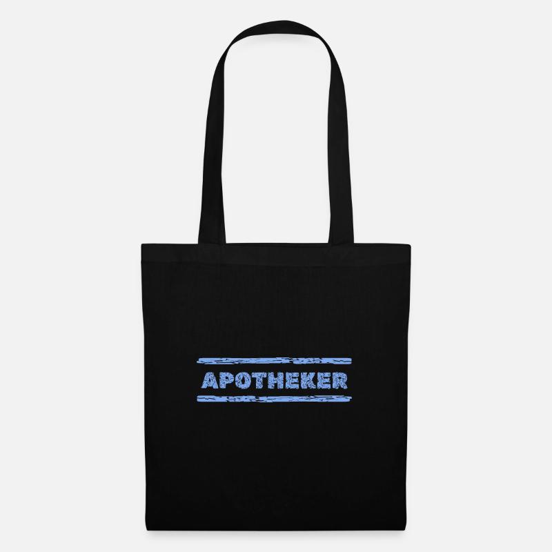Beruf Apotheker - Stoffbeutel - Schwarz