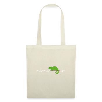 leon reptile lézard - Sac en tissu - nature - Devant