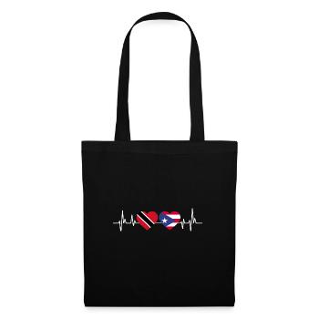 Trinidad and Tobago flag - Tote Bag - black - Front