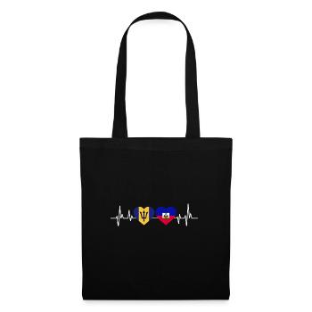 Barbados flag Barbadian bayan - Tote Bag - black - Front