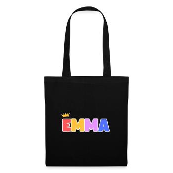 Emma! Customizable - Tote Bag - black - Front