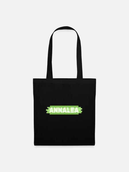 Heldin Annalea - Stoffbeutel - Schwarz