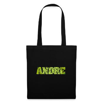 Andre - Sac en tissu - noir - Devant