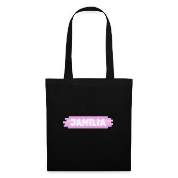 Jamili als Frauenname - Stoffbeutel - Schwarz - Vorne