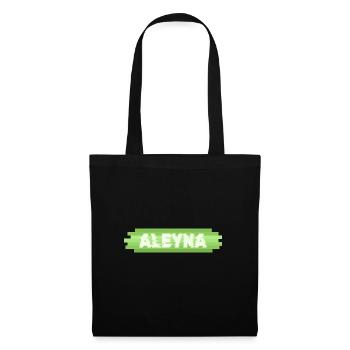 Aleyna - Stoffbeutel - Schwarz - Vorne