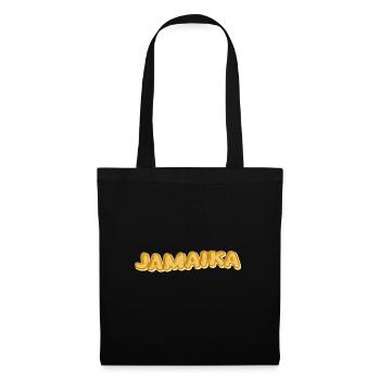 Jamaika als Urlaub - Stoffbeutel - Schwarz - Vorne