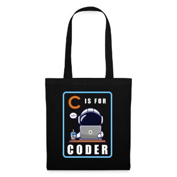 Programmer Coder Software Developer - Tote Bag - black - Front
