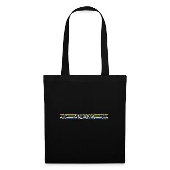 Geschenk für Ariana - Stoffbeutel - Schwarz - Vorne