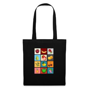 fruits - Tote Bag - black - Front
