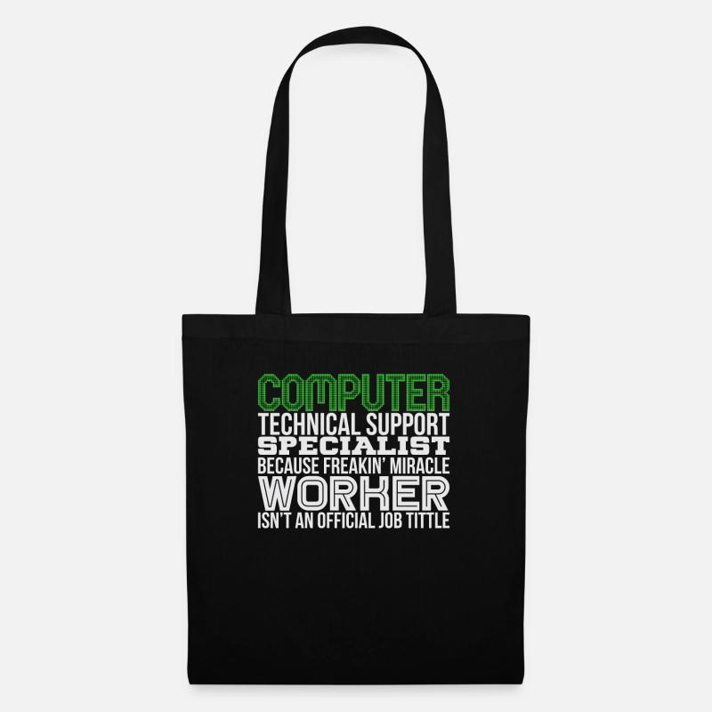 Technician (IT) - Tote Bag - black