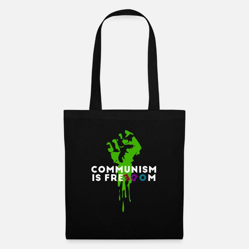 Kommunism is Freedom - Stoffbeutel - Schwarz
